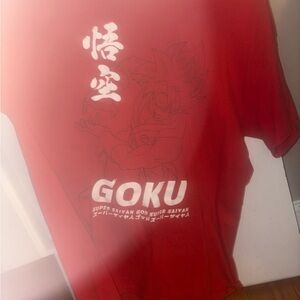 Hot Topic Goku Red T-Shirt